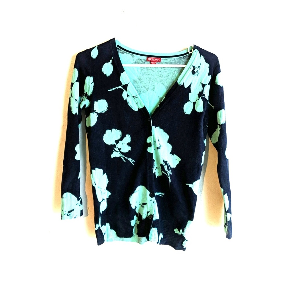 BOGO Merona Floral Cardigan